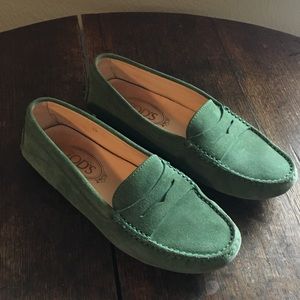 Tod’s Gommino Suede Loafers
